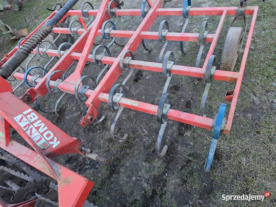 Agregat uprawowy 25m Unia kombi z walkami na nieuszkodzony Samborzec sprzedam