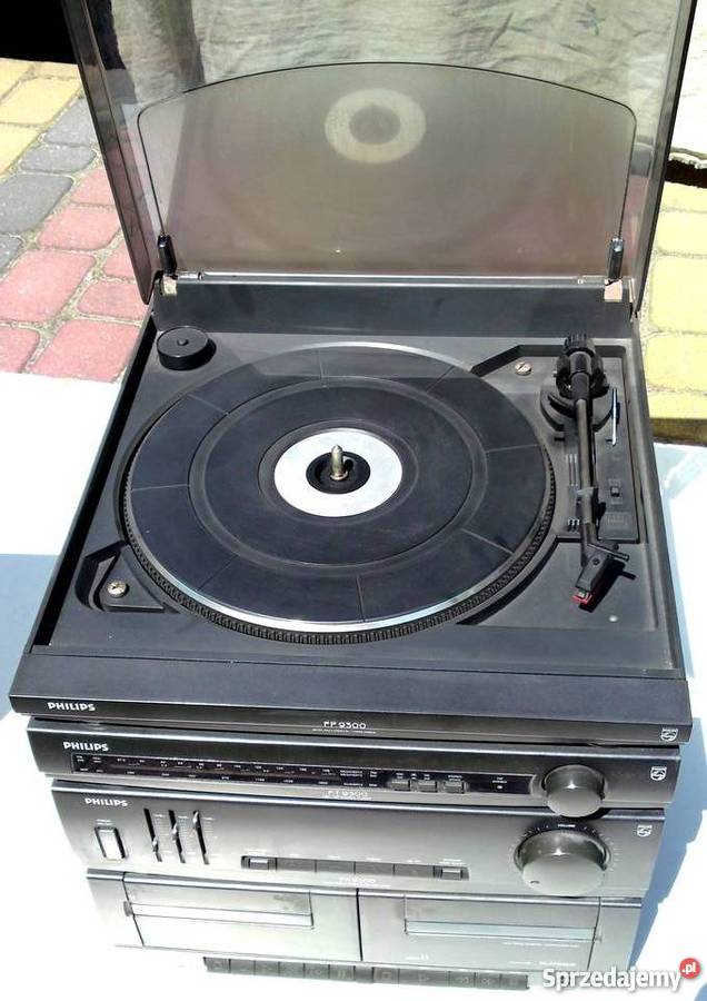 Wieża Philips AS 9300 z gramofonem Tuszyn