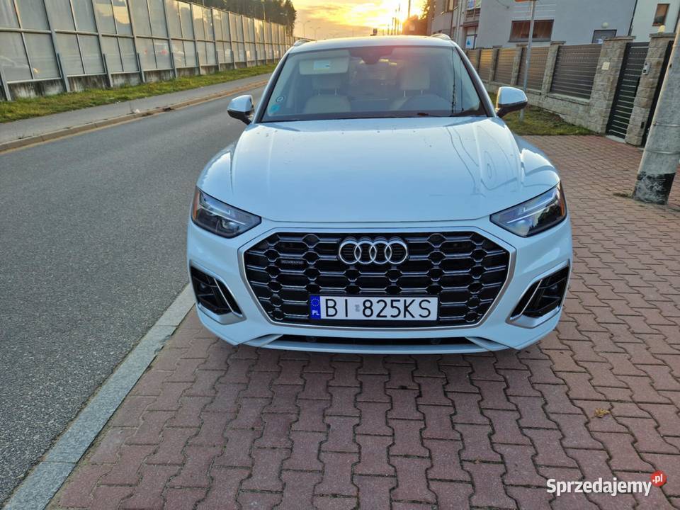 Audi Q5 r2021 123000 nieuszkodzony podlaskie Białystok