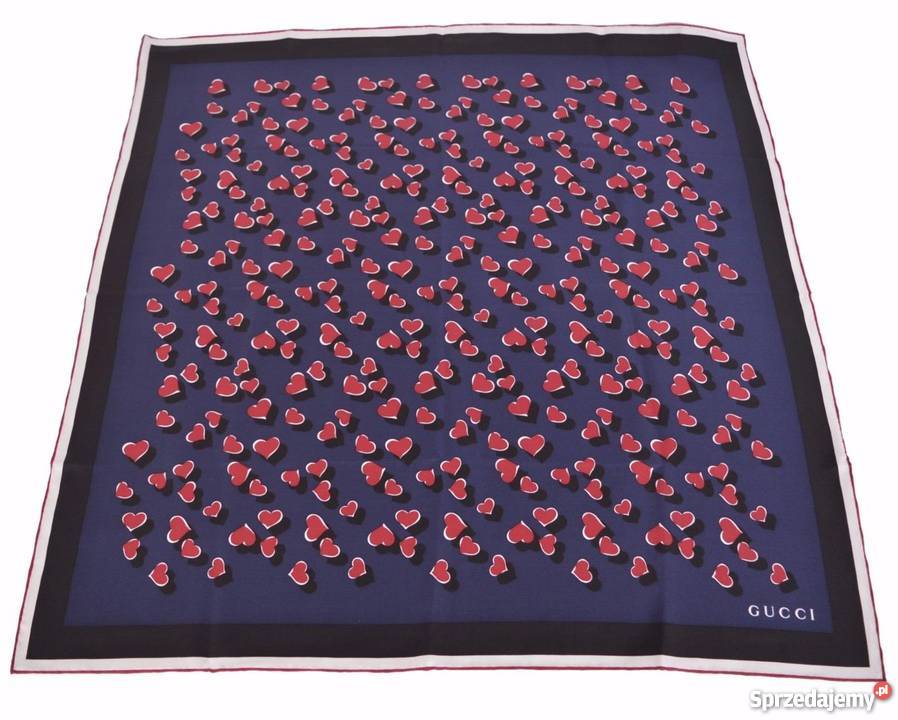 Nowa apaszka Gucci 100 oryginał komplet metek