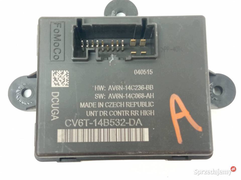 MODUŁ DRZWI KOMPLET 4 SZTUK AV6N14C236BB sprzedam