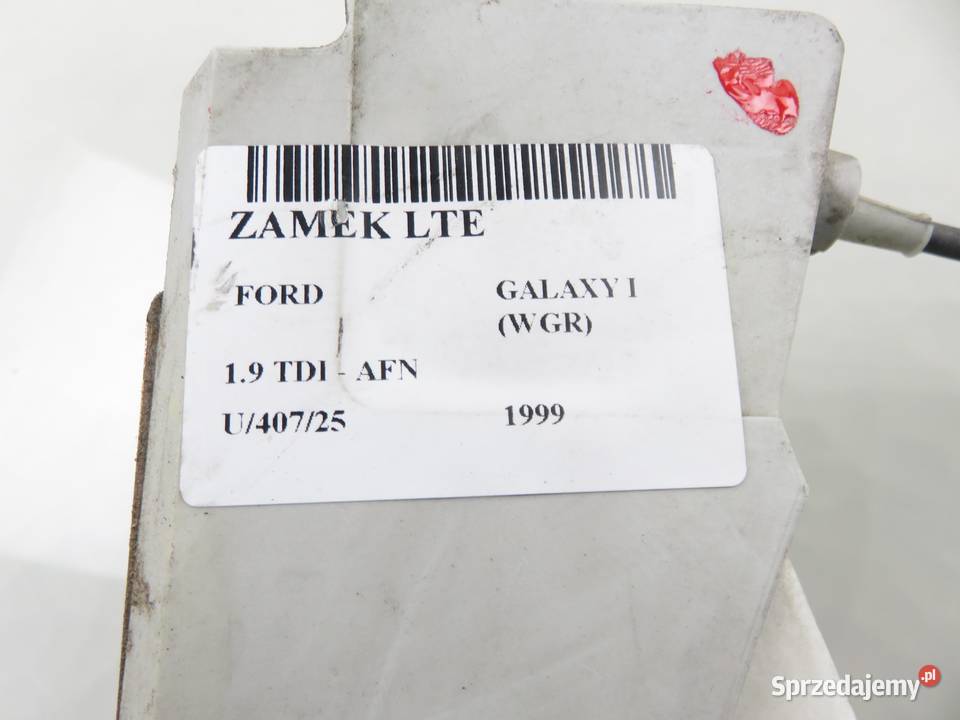ZAMEK LEWY TYLNY FORD GALAXY I WGR Zamki, wkładki i kluczyki