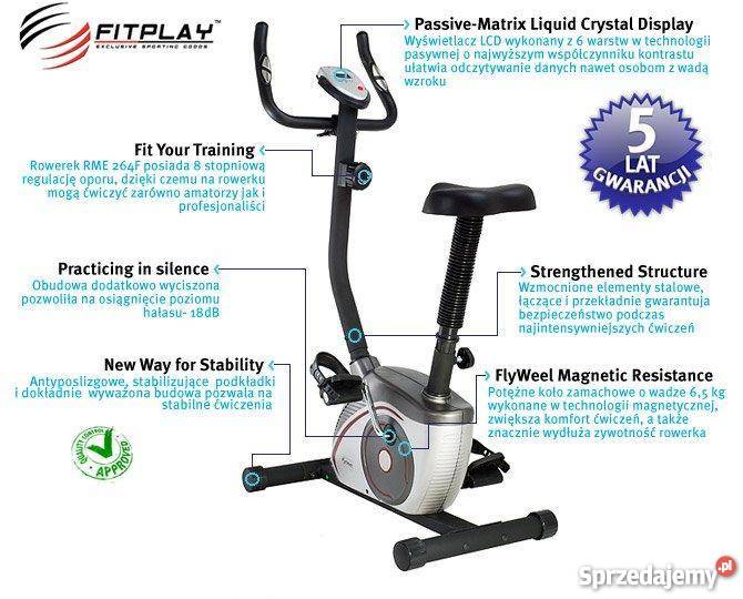Rower Magnetyczny RM 264f