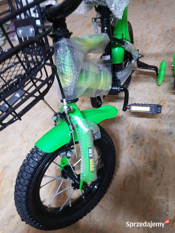Rowerek 12 green sport wiek dziecka 2 lata