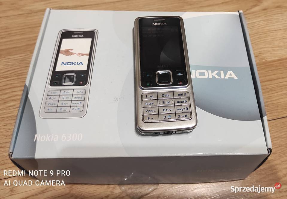 Nokia 6300 bez simlocka zestaw Łobez