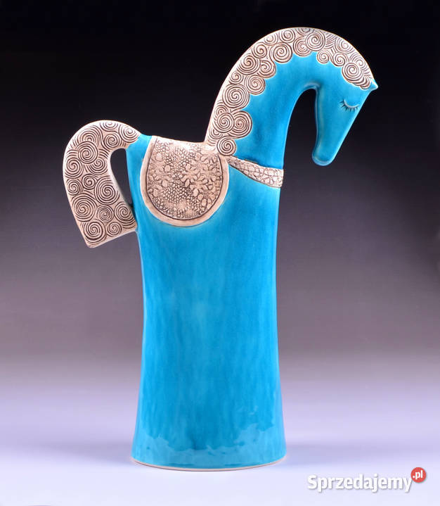 Koń Figurka konia Koń ceramiczny pomorskie Choczewo sprzedam
