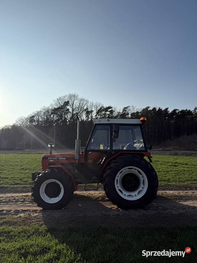 Zetor 7245 4x4 z Francji wielkopolskie Książ Wielkopolski sprzedam