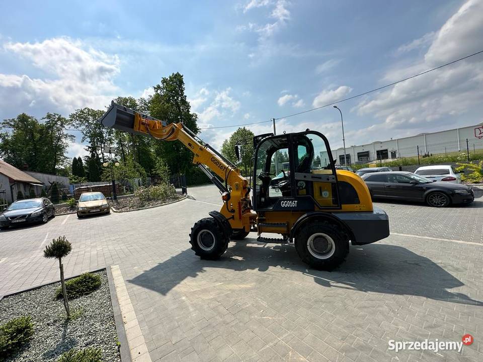 Model GG016T Gunter Grossmann Teleskopowa Koparko ładowarki