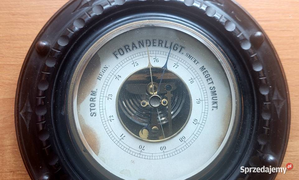 Stary barometr 1 ok pomorskie