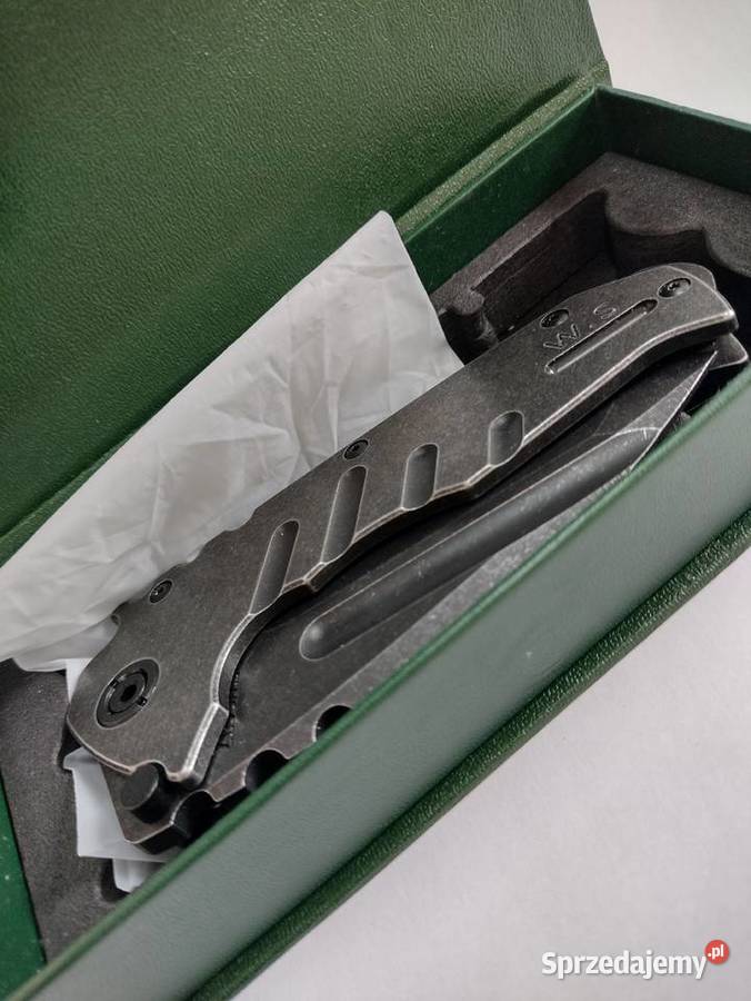 Nóż taktyczny survivalowy składany WS Newootz Boguchwała