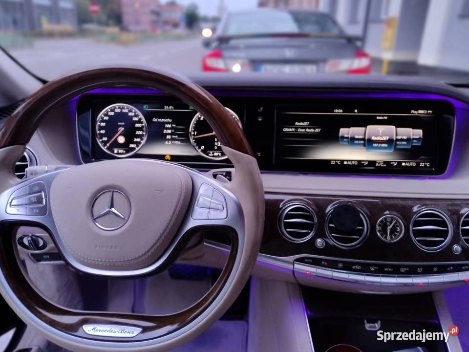 Mercedes S350d 4 matic 2014 SALON stan idealny garażowany Olecko