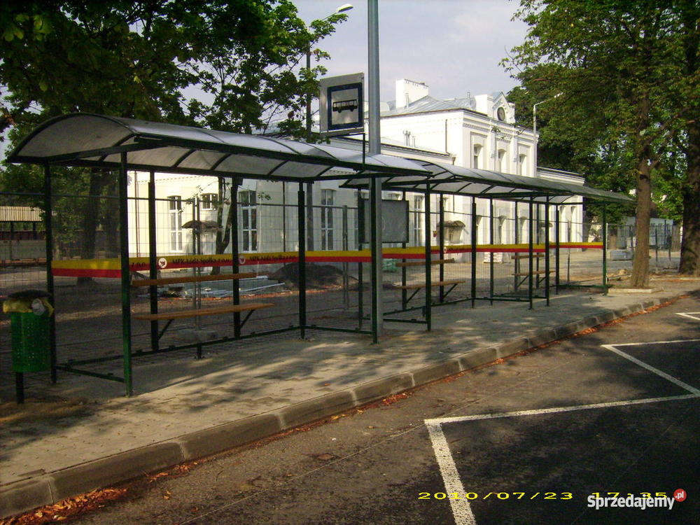 Wiata przystankowa palarnia zadaszenie małopolskie Gorlice