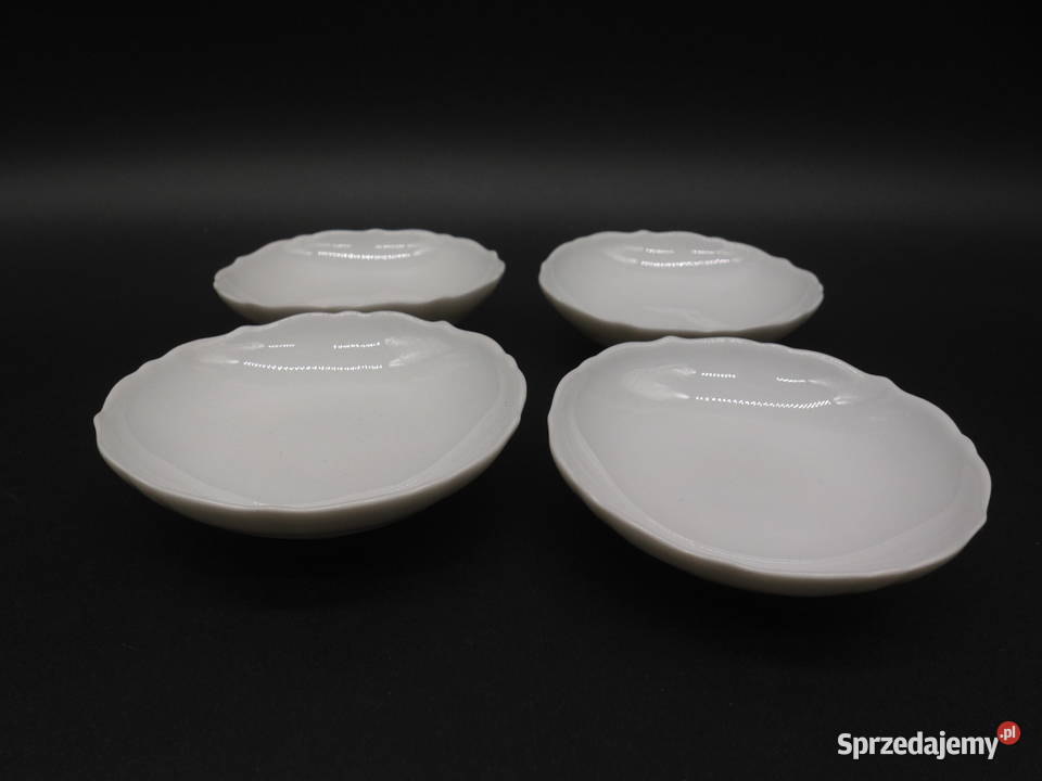 Spodki Porcelanowe KAISER Germany Biały Klasyk Raszków