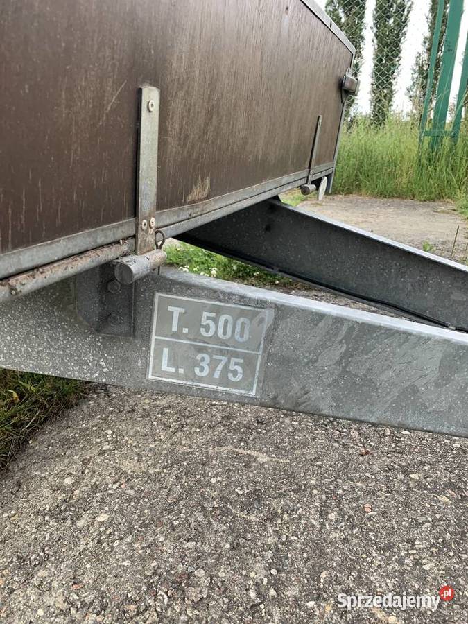 Przyczepka samochodowa lekka DMC 500 nowa Gdańsk sprzedam