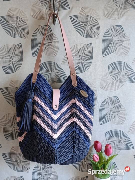 Torebka Tulipan na ramię 36cm