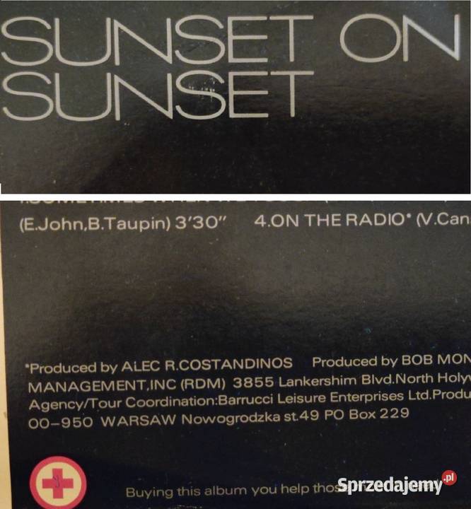 1982 Tina Turner Sunset On Sunset Płyta Muzyka Kielce