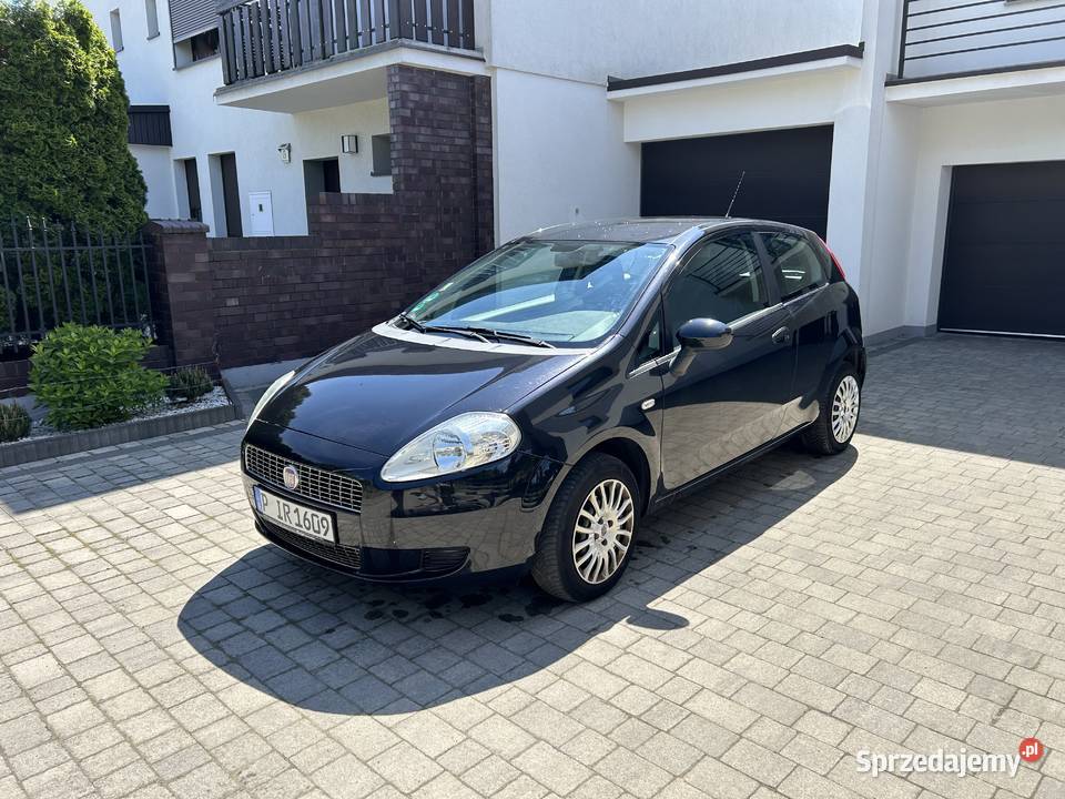 Fiat Grande Punto 12i Elegance Klimatyzacja wielofunkcyjna kierownica Ostrzeszów