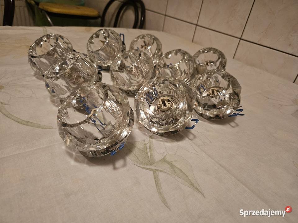 Lampki sufitowe szkło kryształ Warszawa