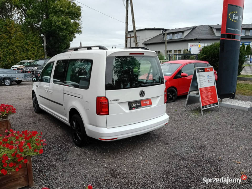 Volkswagen Caddy MAXI 7OSOBOWY IV 2015 aluminiowe felgi lubelskie Janów Lubelski