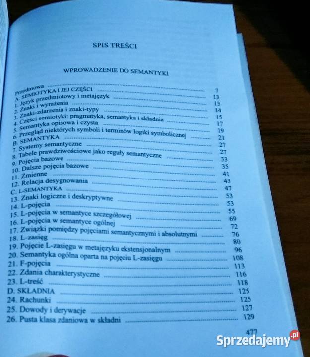 Pisma semantyczne Rudolf Carnap Gdańsk sprzedam