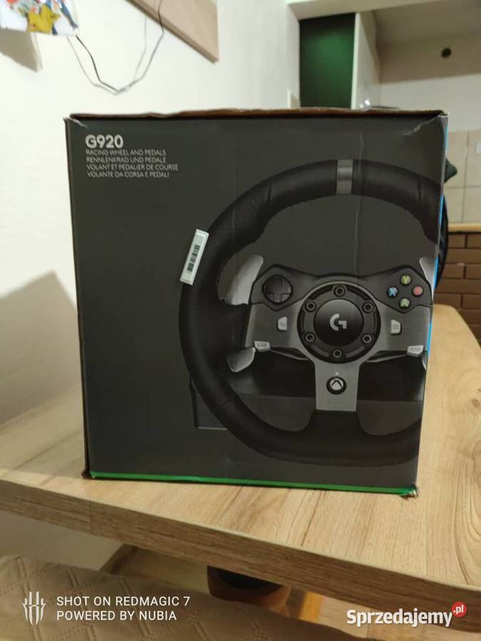 Nowiutka Kierownica Logitech G920 kujawsko-pomorskie Toruń