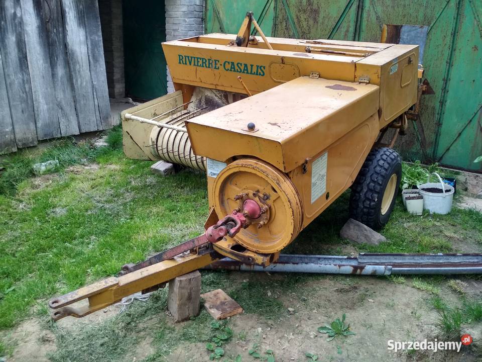 Prasa kostkująca Riviere Casalis ER40EX uszkodzony Nosów