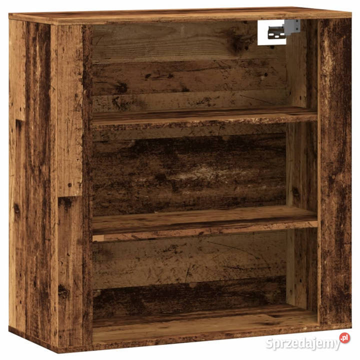 Szafka ścienna stare drewno 80x33x80 WM857087 Pozostałe