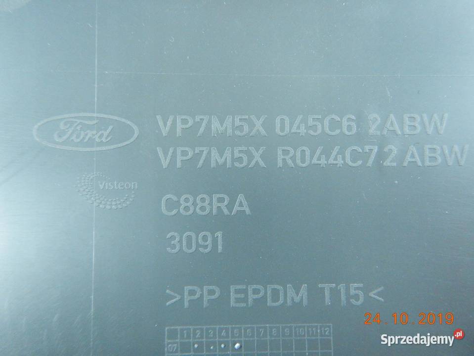 OSŁONA TAPICERKA TUNELU PRAWA FORD C 0710 ASO