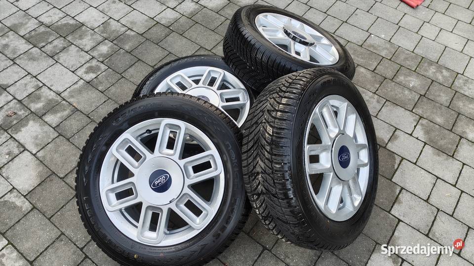 Alufelgi Ford 15 4x108 Opony Całoroczne Nokian Motoryzacja Mikołów