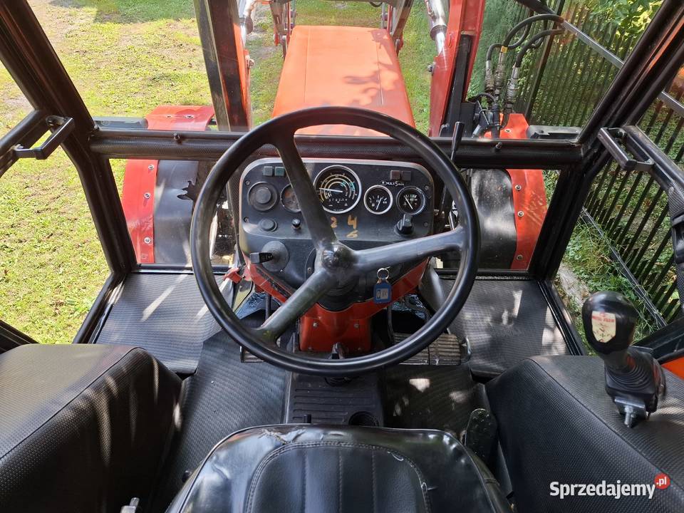Zetor 7245 z ładowaczem tur MetalFach T2291 Maciejowice