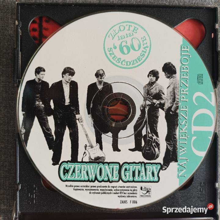 1 Czerwone Gitary Największe Przeboje 2 x CD CD Węgorzewo sprzedam