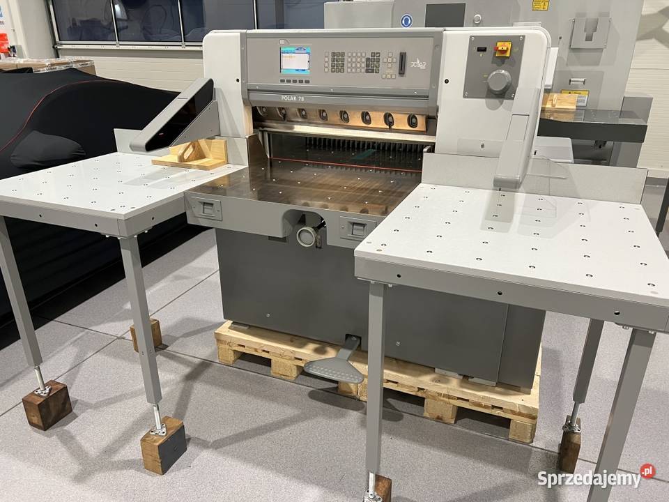 Gilotyna do cięcia papieru Polar 78 ED Radom