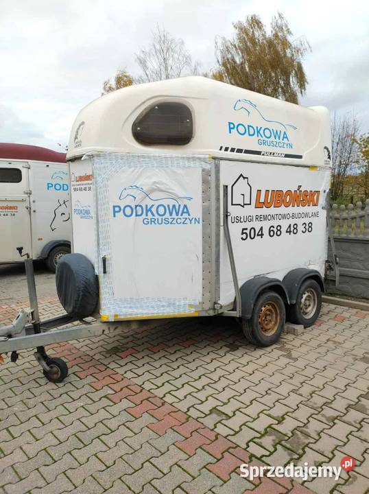 Przyczepa do Koni DEBON 2009R Zarejestrowana w świętokrzyskie