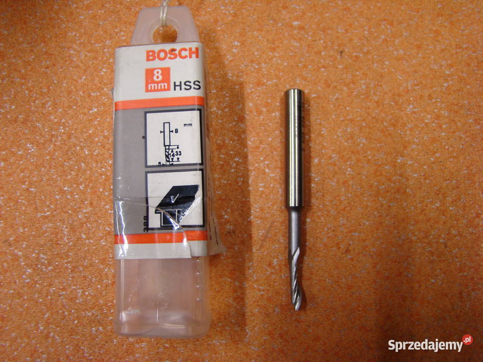 Frez spiralny do wycinania w aluminium BOSCH Ref sprzedam