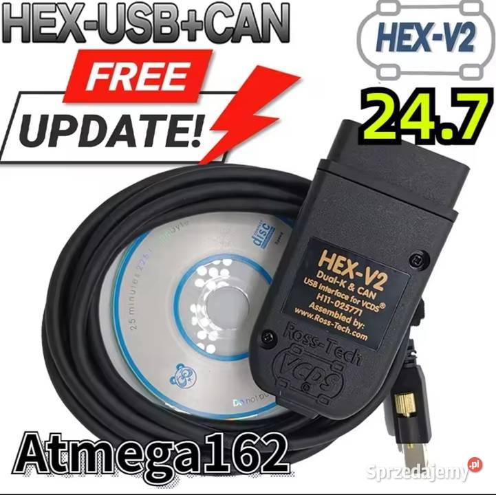 Interfejs vag vcds z oprogramowaniem
