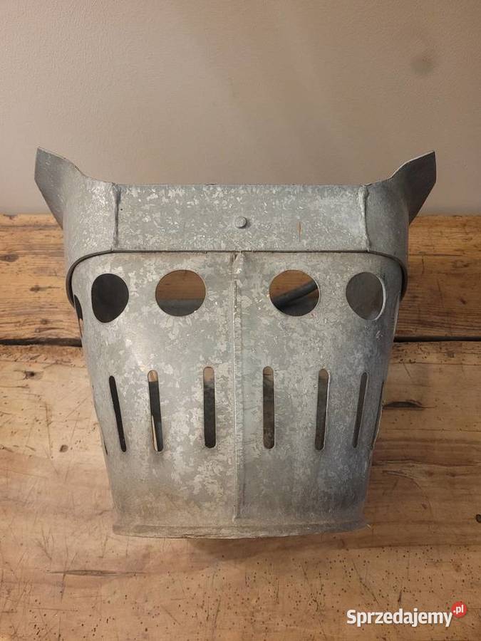 Wiadro unikat metalowe solidne vintage Osielsko