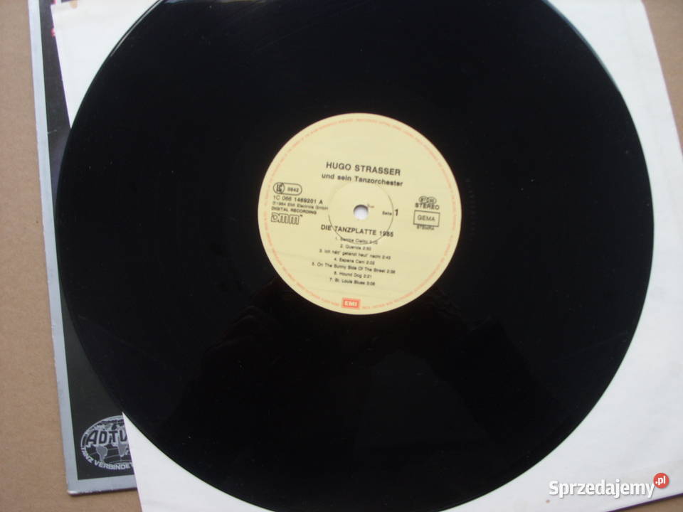 Winyl LP HUGO STRASSERDIE TRANZPLATE 1985 sprzedam