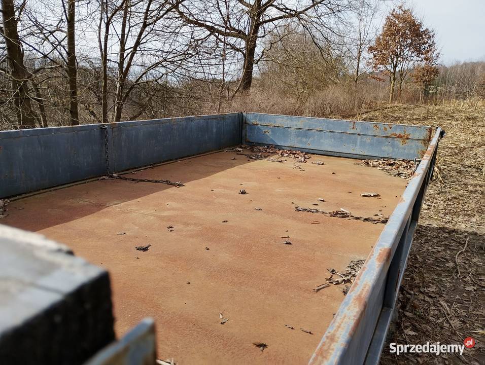 Przyczepa samoróbka Rolnictwo Wierzchowiska Pierwsze sprzedam