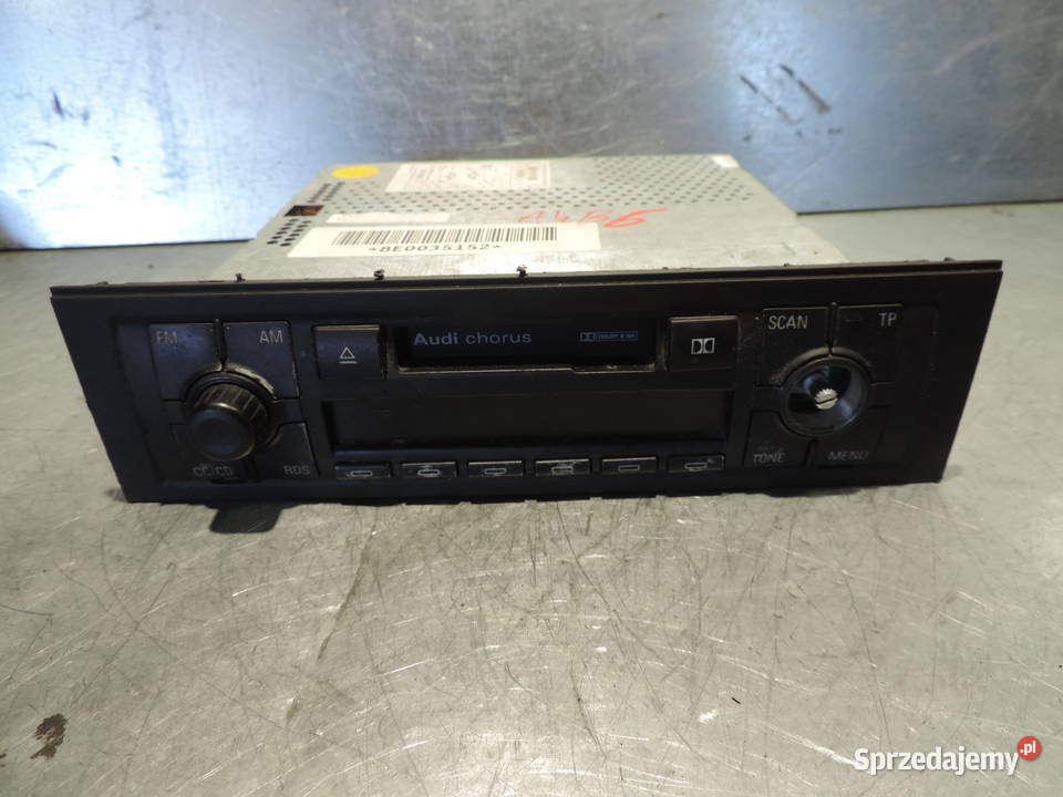 RADIO AUDI CHORUS AUDI A4 B6 B7 8E0035152 Rok produkcji 2002 Nowy Sącz