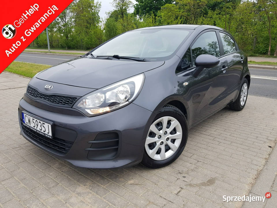 Kia Rio 12 Benzyna Klima Zarejestrowany wielofunkcyjna kierownica Włocławek