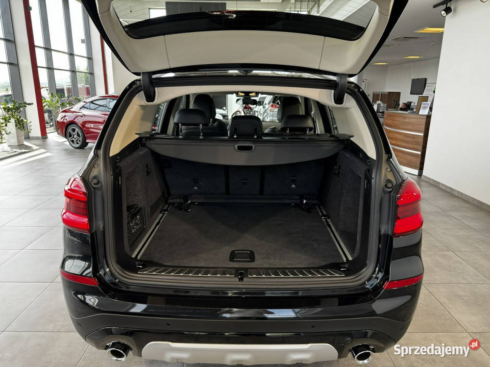 BMW X3 xLine xDrive20d 190 automat 2019 r salon kamera cofania X3 Myślenice