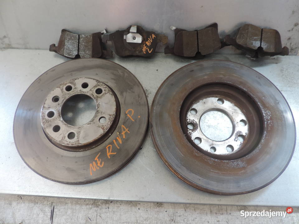 TARCZE HAMULCOWE KLOCKI PRZÓD 280MM OPEL MERIVA Motoryzacja Nowy Sącz