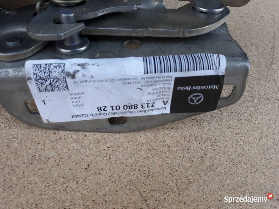 MERCEDES W213 ZAWIAS MASKI A2138800128 Międzychód