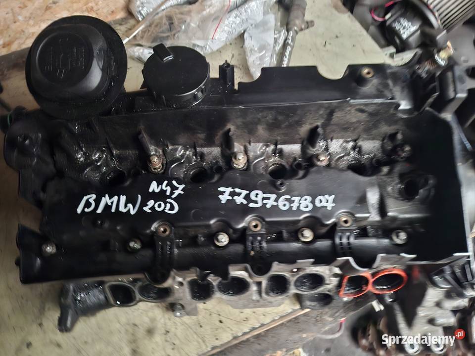 BMW E60 E90 20 D N47 głowica pokrywa wałki osobowe