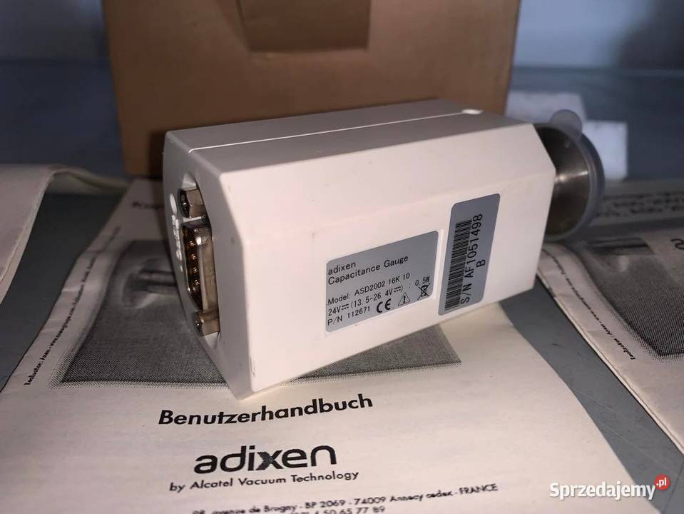 Adixen ASD 2002 Vacuum Gauge Used