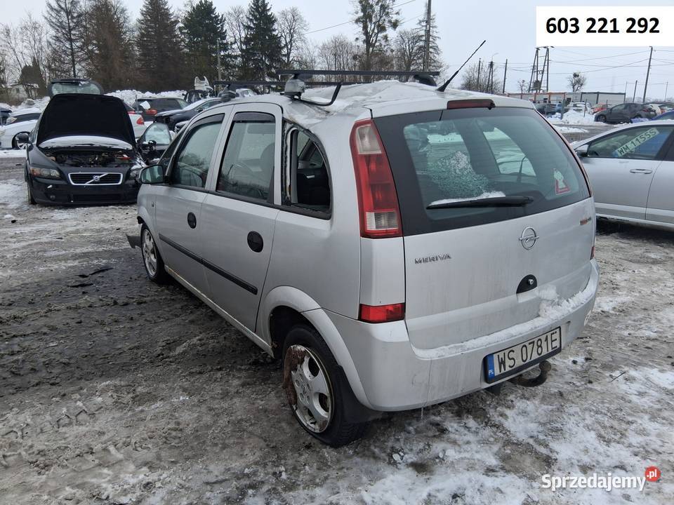Opel MERIVA 2003 17 CDTI uszkodzony Ogrodzieniec
