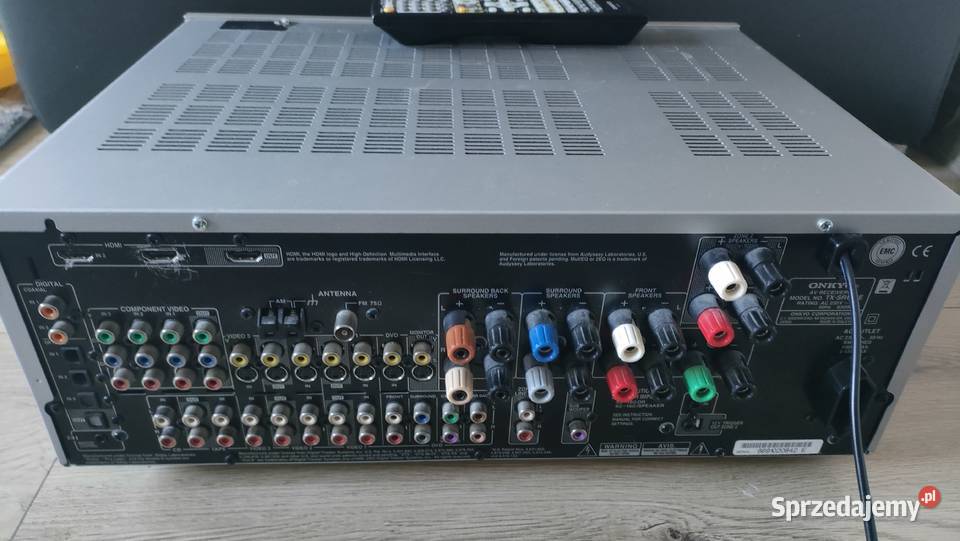 Amplituner Onkyo TXSR504E 71 Oryginalny Pilot Elektronika kujawsko-pomorskie