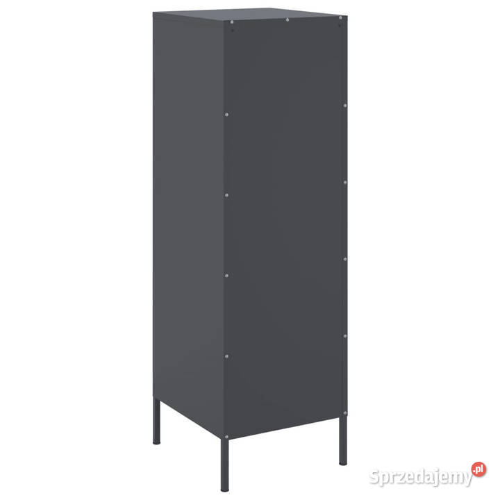 Szafka antracytowa 36x39x113 stal WM843008 Meble