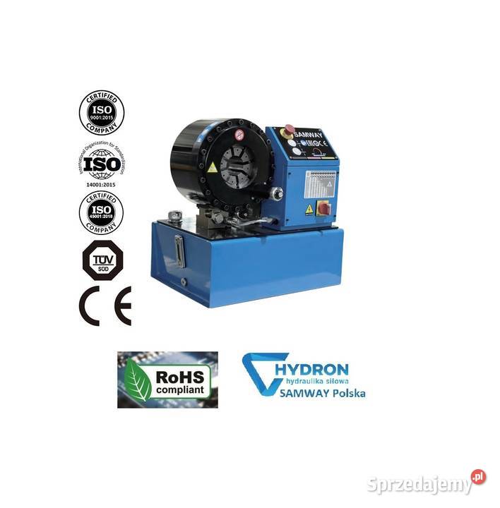 Zakuwarka do węży hydraulicznych S51 do 2 4SP wielkopolskie Złotów