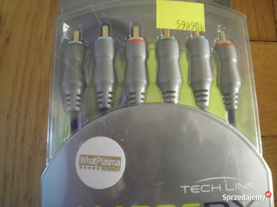NOWY przewód 3xRCA3xRCA 15m komponent Full HD Elektronika Starogard Gdański